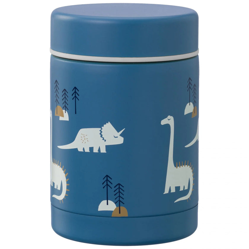 Thermos Pappa - Dinosauri - Blu - 300ml