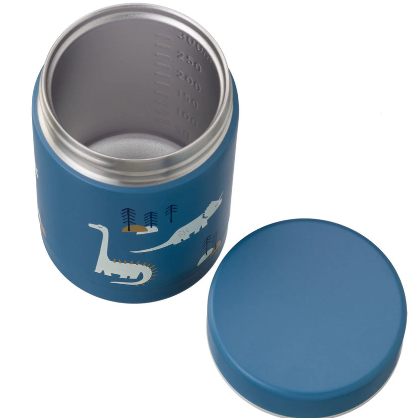 Thermos Pappa - Dinosauri - Blu - 300ml