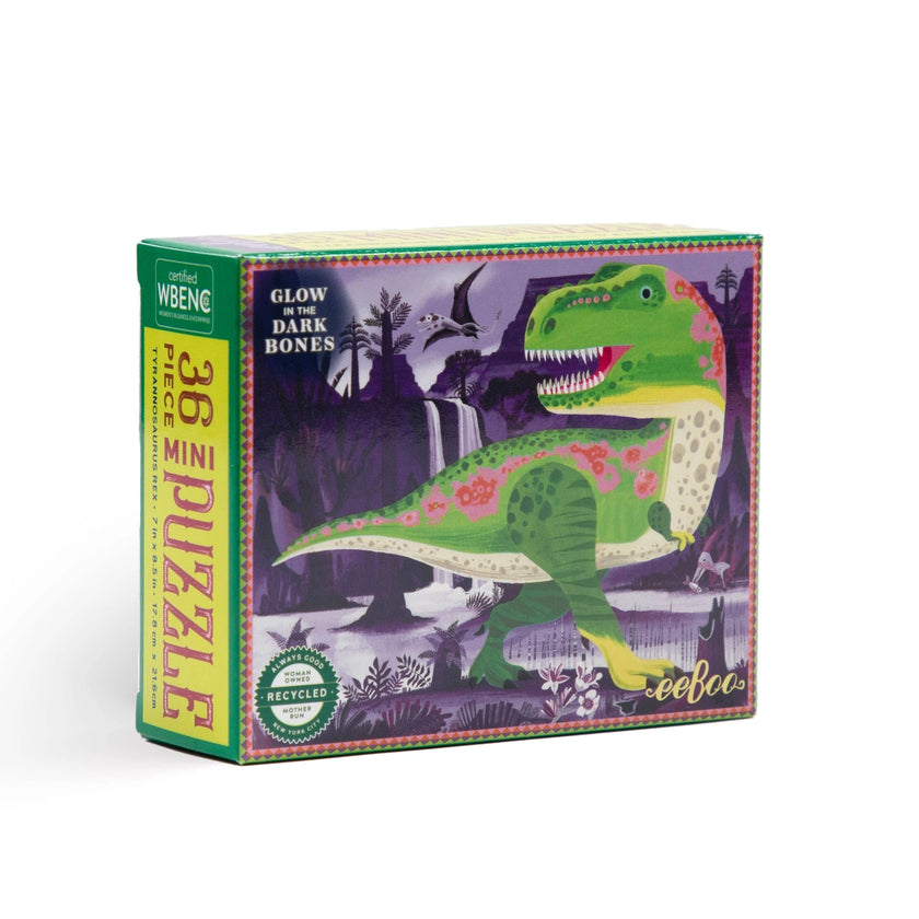 Mini Puzzle Dino 1pz 3+