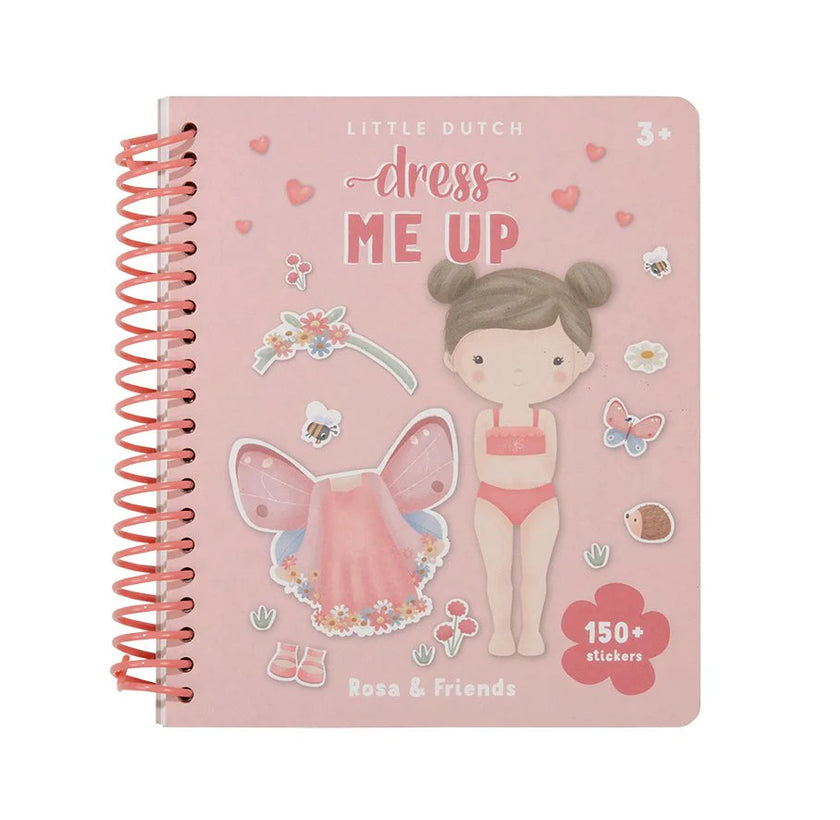 Libro Dress Me Up Rosa & Friends