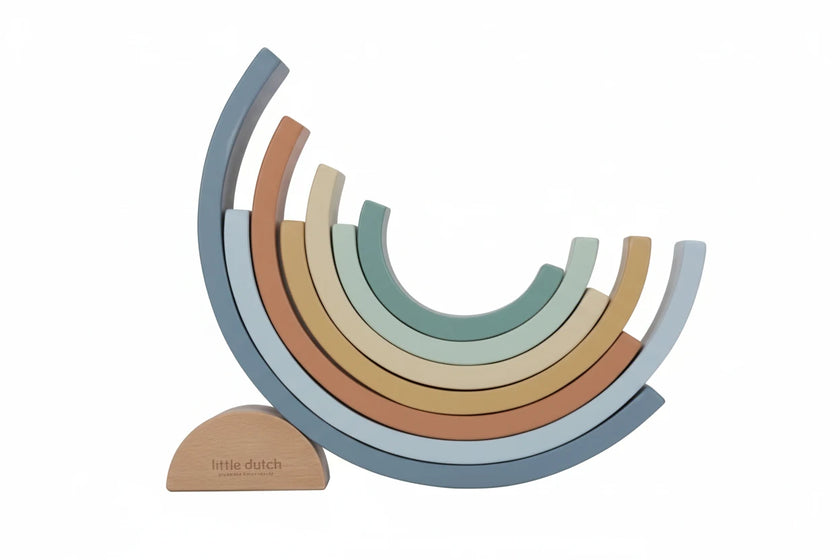 Arcobaleno in Legno Blu 12+