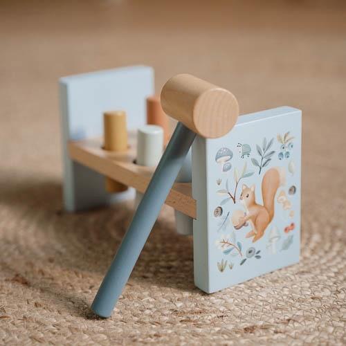 Gioco in Legno con Martello Forest Friends 12+