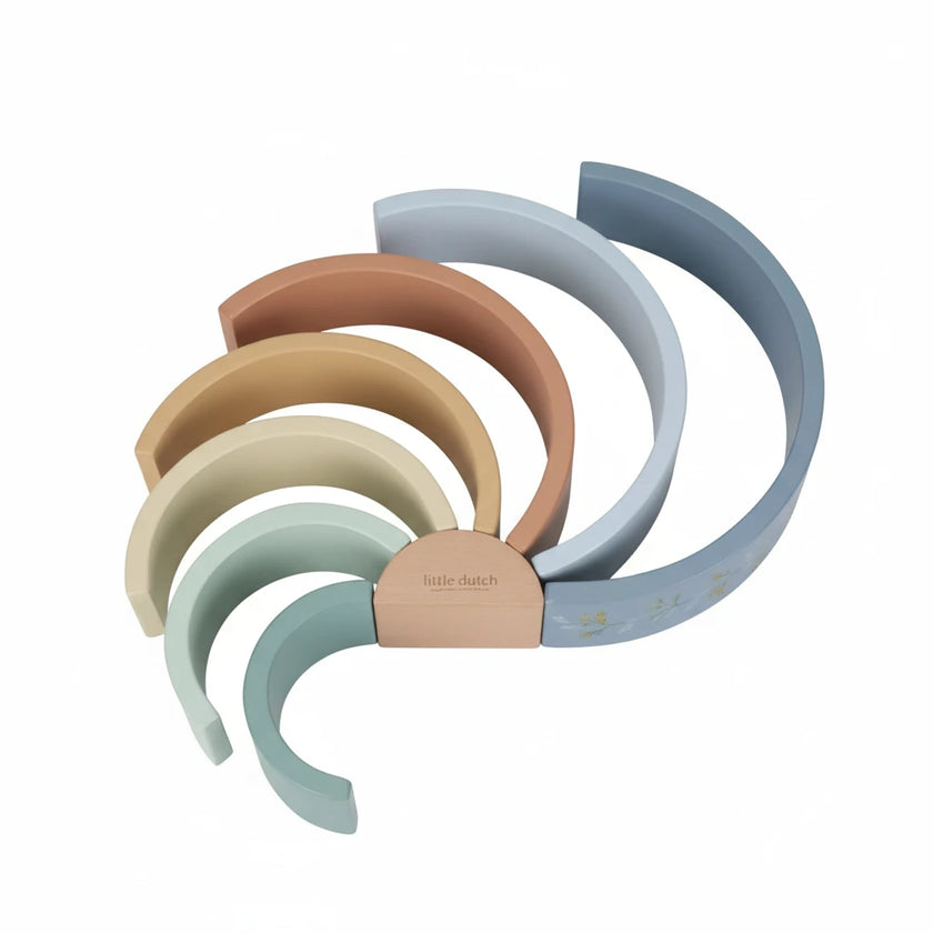 Arcobaleno in Legno Blu 12+