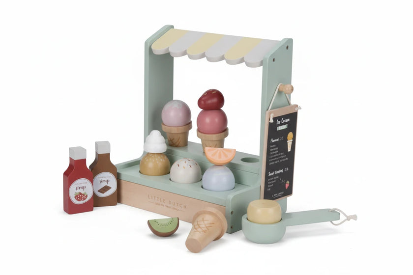 Negozio di Gelati in Legno 3+