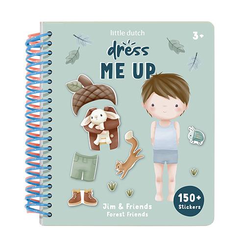Libro Dress Me Up Forest Friends