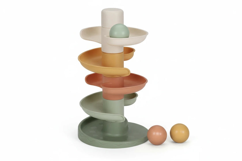Scivolo a Spirale con Palline 10+