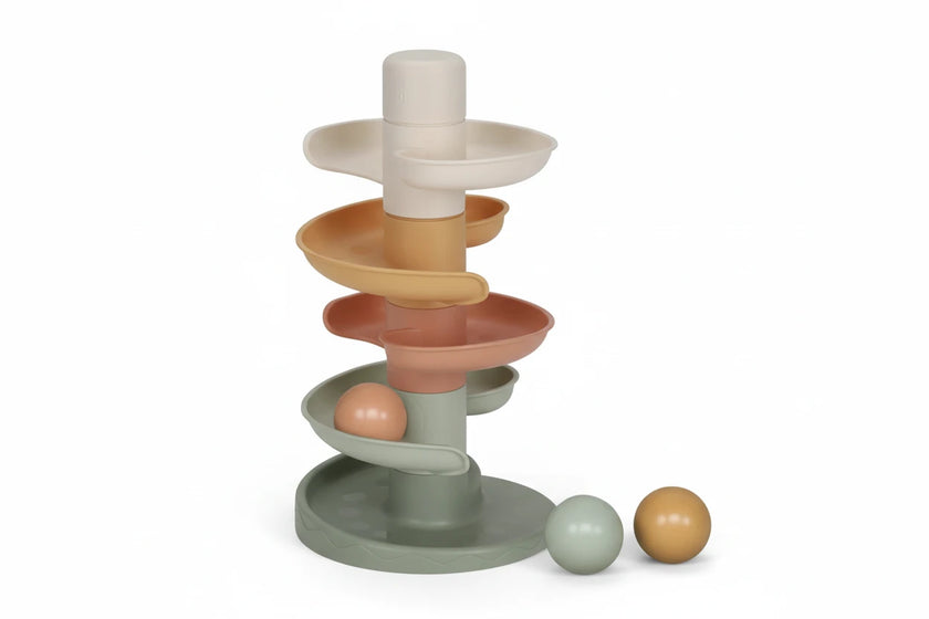 Scivolo a Spirale con Palline 10+