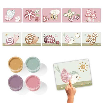Set Colori a Dita Fairy Garden 3+