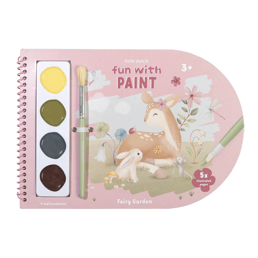 Libro Da Dipingere Fairy Garden