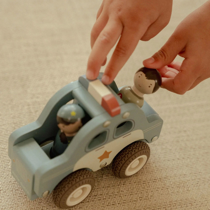 Macchina della Polizia in Legno 18+
