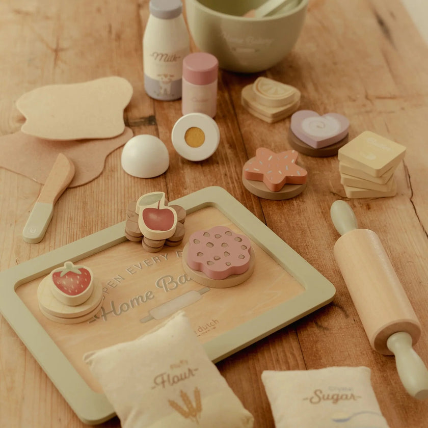Set Pasticceria in Legno 3+