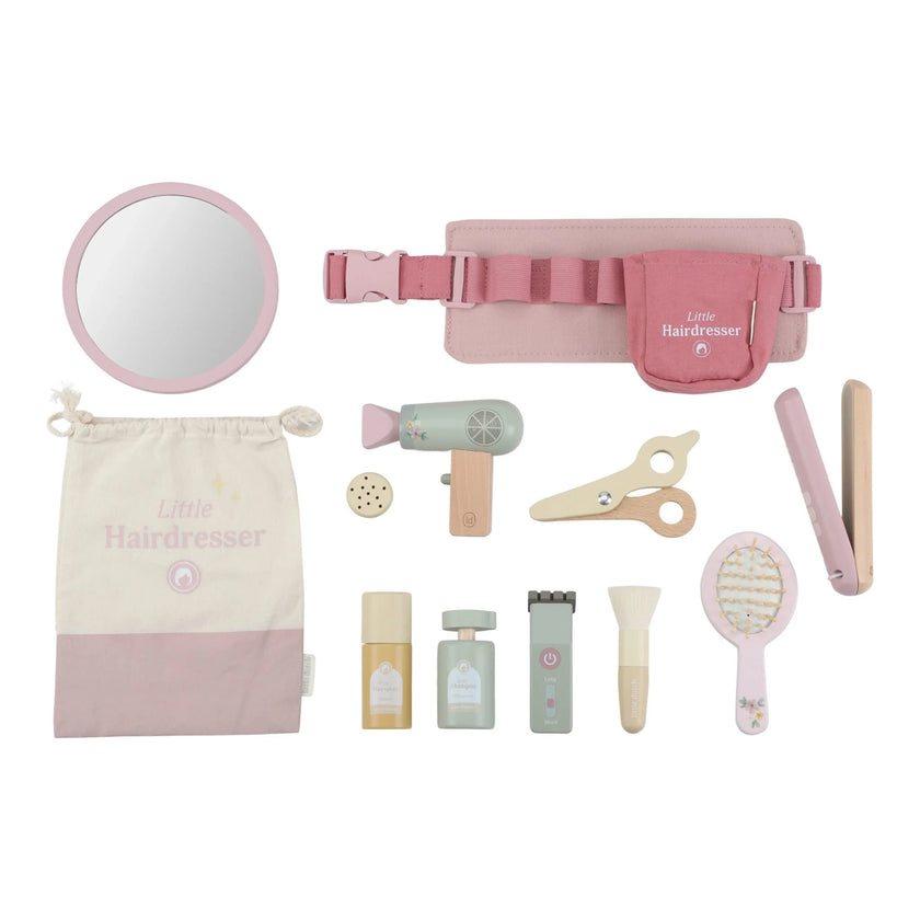 Set Parrucchiere Rosa 3+