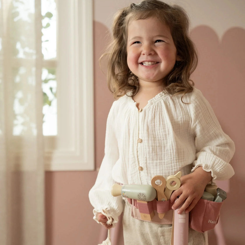 Set Parrucchiere Rosa 3+