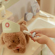 Peluche Cane Jackie con Trasportino