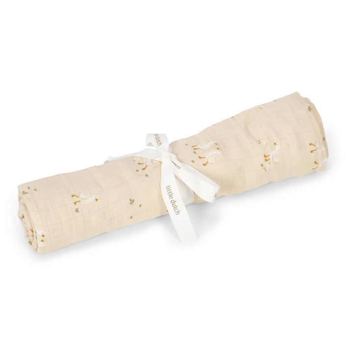 Mussola di Cotone Bio Little Goose 120 cm