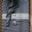 Mussola di Cotone Newborn Blu 120cm