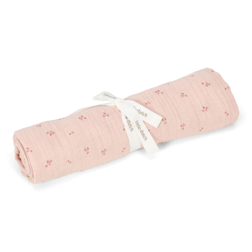 Mussola di Cotone Essentials Rosa 120cm