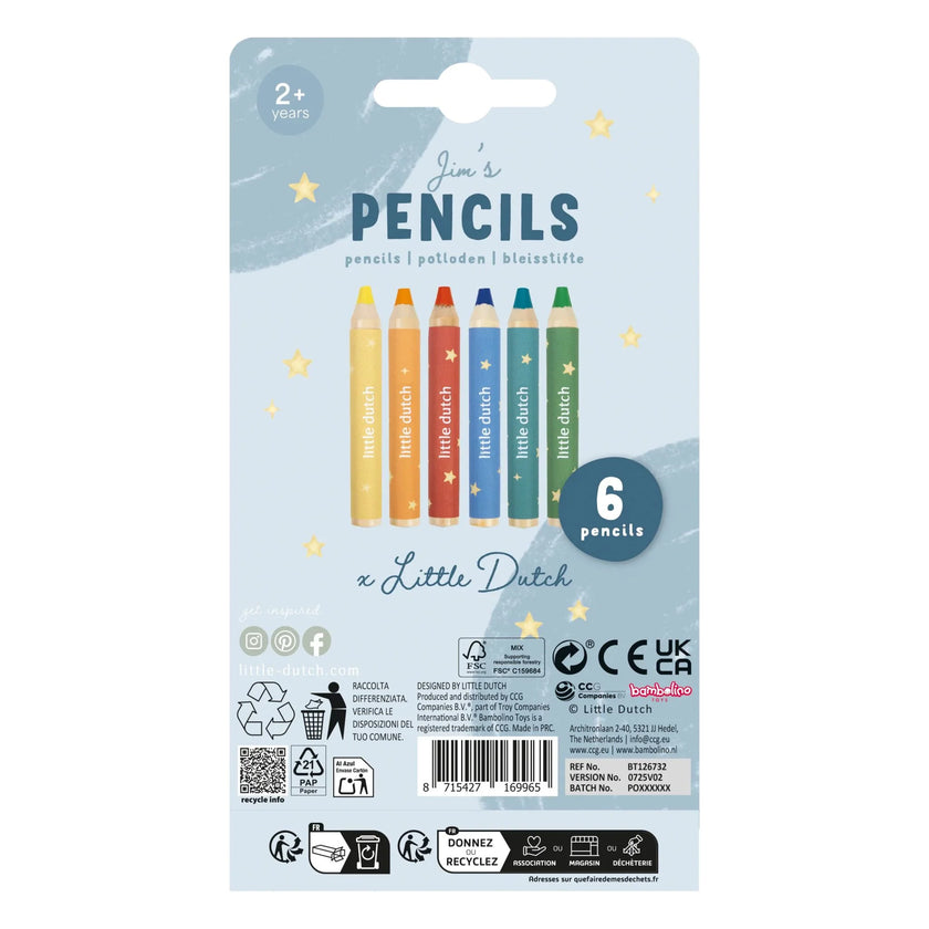 Set Pastelli Multicolor Jim
