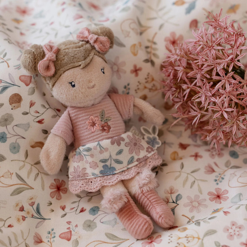 Bambola Morbida Rosa - 10 CM