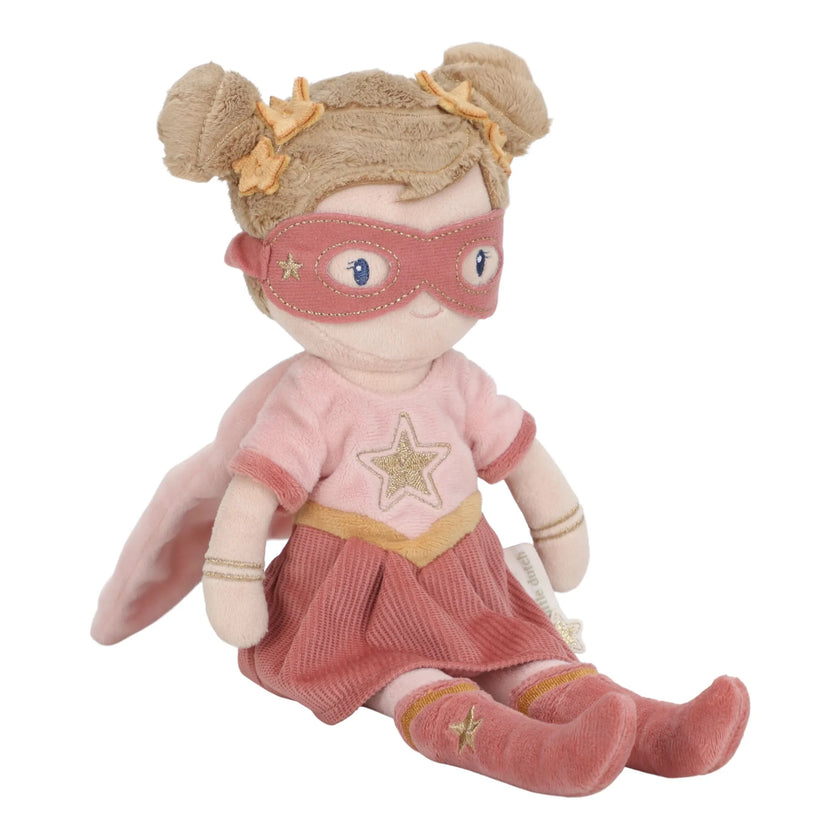 Bambola Supereroe Rosa - 35 CM