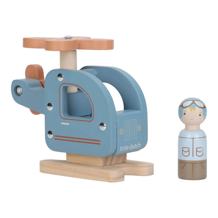 Elicottero in Legno 18+
