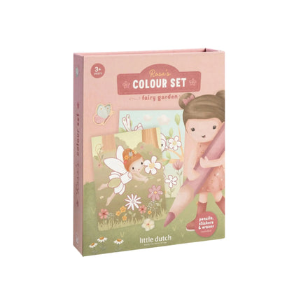 Set per Colorare Rosa