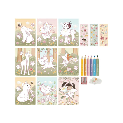 Set per Colorare Rosa