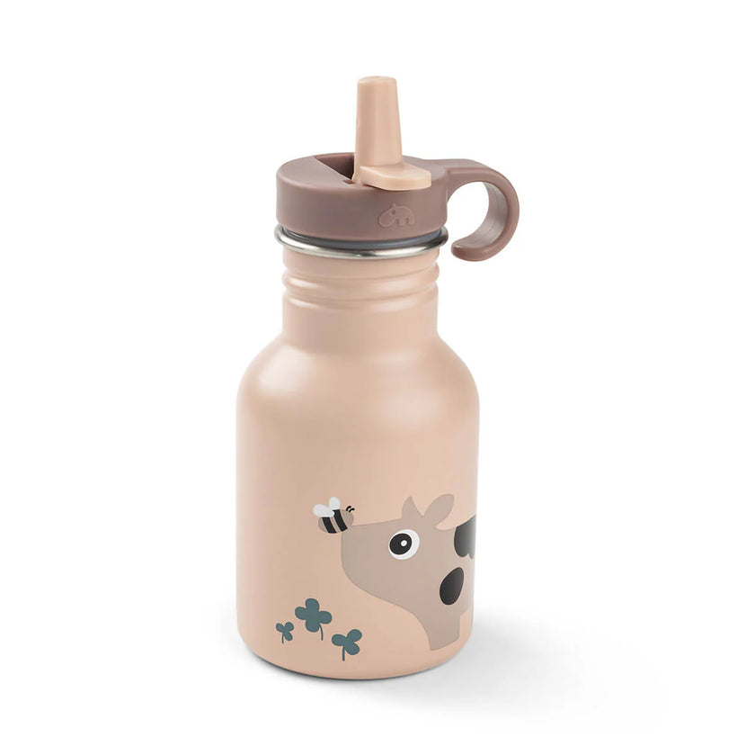 Borraccia in Metallo 350 ml - Tiny Farm - Cipria