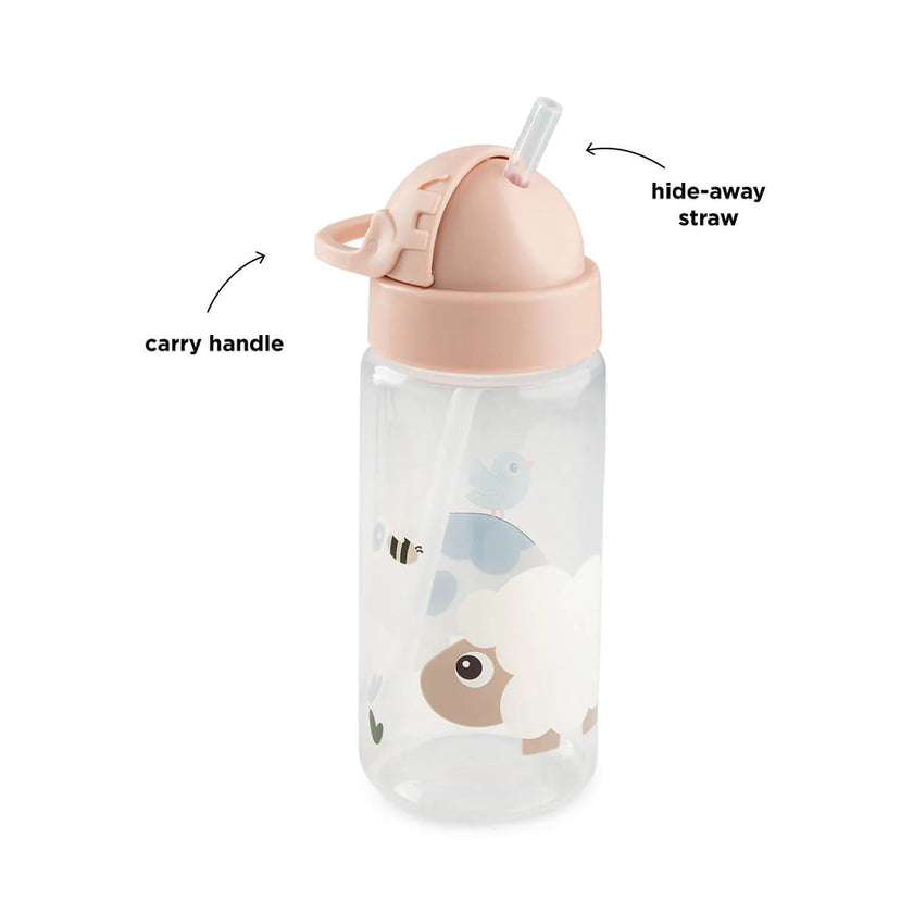Borraccia 350 ml - Tiny Farm - Cipria