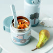 Thermos Pappa - Tiny Farm - Blu - 300ml