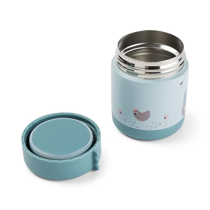 Porta Pranzo Termico - Tiny Farm - Blu - 300ml