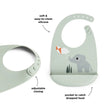 Bavaglio Impermeabile con Tasca - Playground - Verde