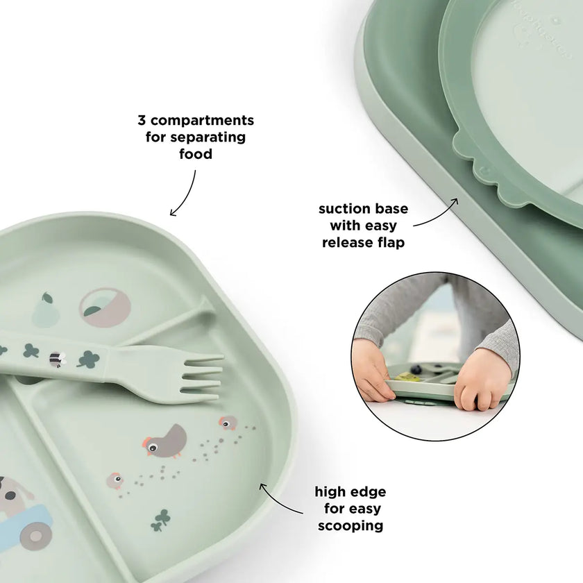 Set Pappa Foodie - Tiny Farm - Verde