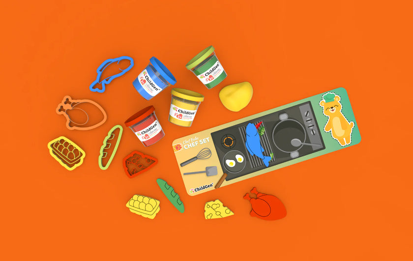 Pasta Modellabile Naturale - Chef Set 3+