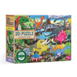 Puzzle da 20 pezzi Dinosaur Land 3+