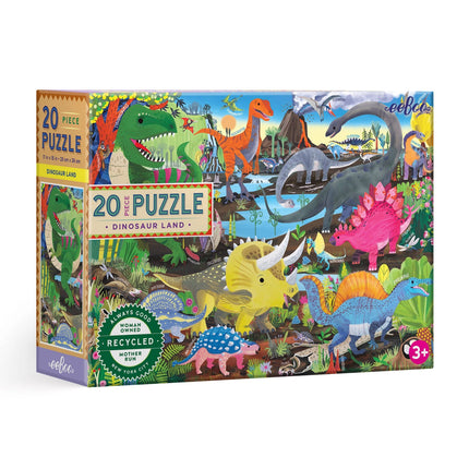 Puzzle da 20 pezzi Dinosaur Land 3+