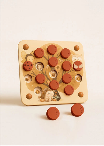 Pop & Peek – Gioco della Memoria Evolutivo in Legno 3+