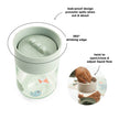 Tazza da Apprendimento  Antigoccia - Playground - Verde - 260 ml