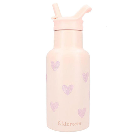 Borraccia Termica Magical Meadows 350 ml - Cuori Rosa