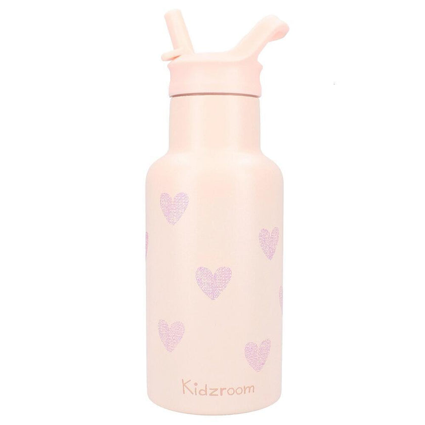 Borraccia Termica Magical Meadows 350 ml - Cuori Rosa