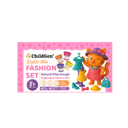 Pasta Modellabile Naturale - Fashion Set 3+