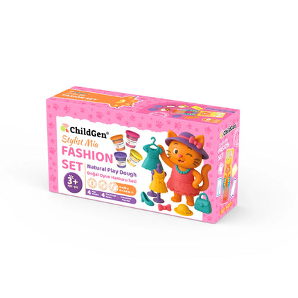 Pasta Modellabile Naturale - Fashion Set 3+
