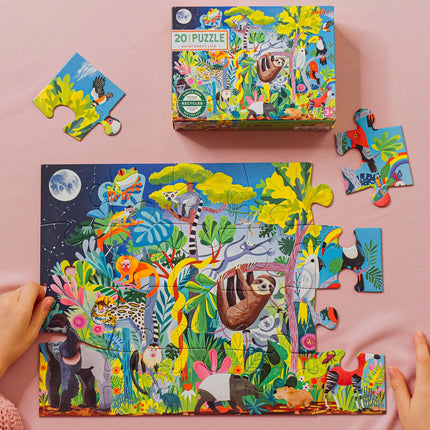 Puzzle da 20 pezzi Rainforest Life 3+