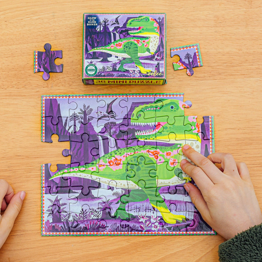 Mini Puzzle Dino 1pz 3+