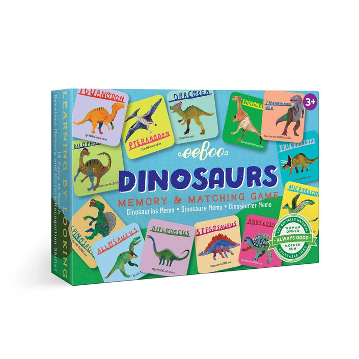 Gioco di Memoria Dinosauri 30pz 3+