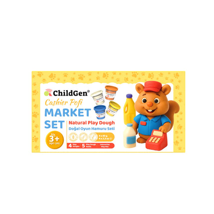 Pasta Modellabile Naturale - Market Set 3+