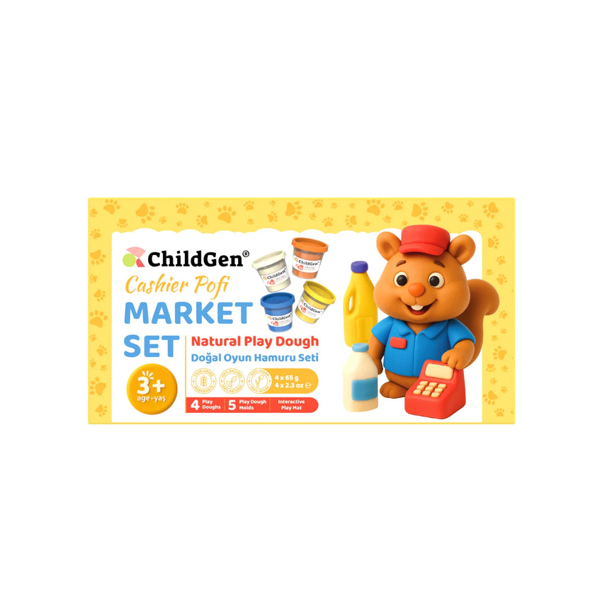 Pasta Modellabile Naturale - Market Set 3+