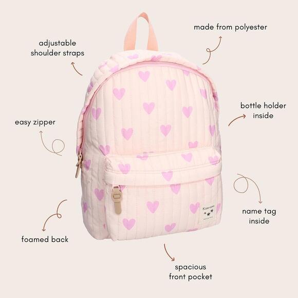 Zaino Magical Meadows – Cuori Rosa