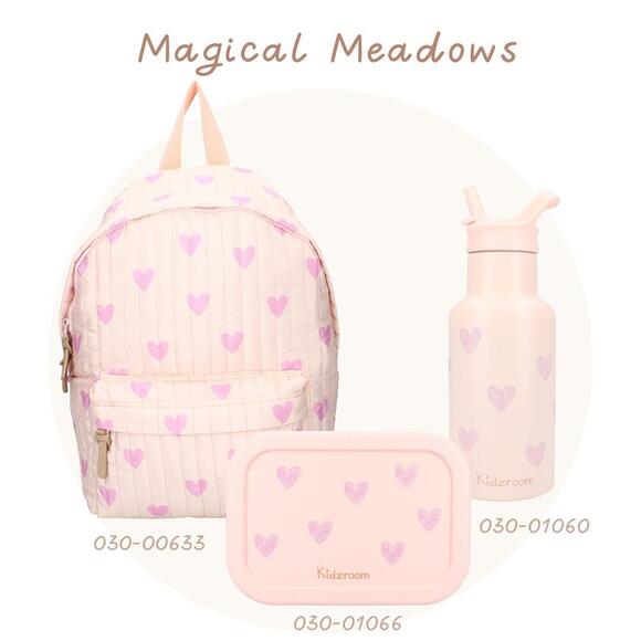 Lunch Box in Silicone - Cuori Rosa