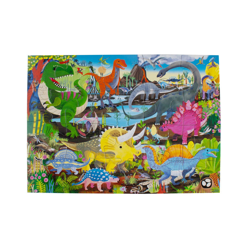 Puzzle da 20 pezzi Dinosaur Land 3+